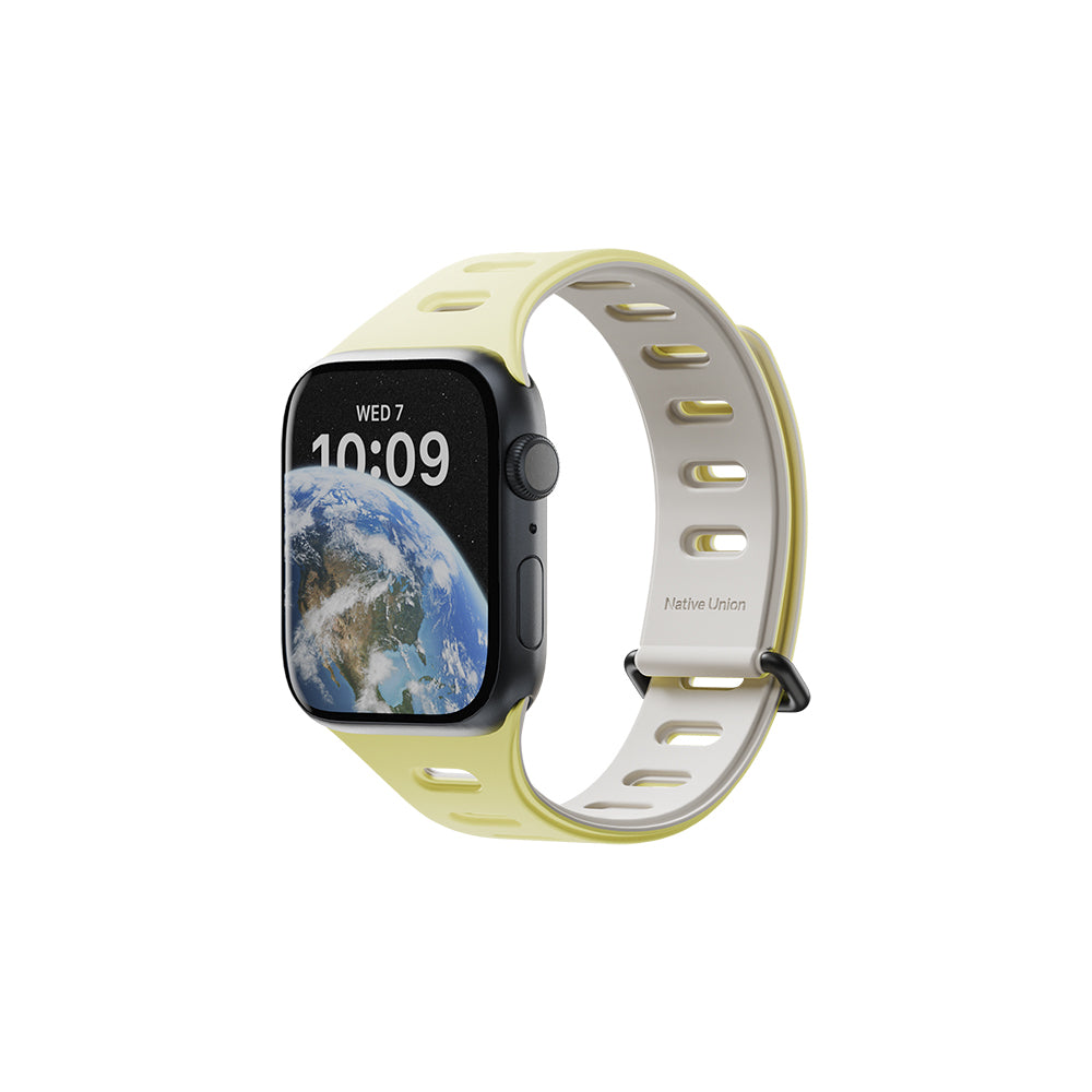 Apple Watch 7 45mm Native Union Active Watch Band Serisi Silikon Kordon