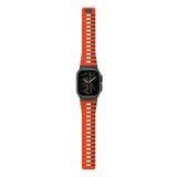 Apple Watch 7 45mm Skinarma Gemini Serisi TPU Magnetik Silikon Kordon