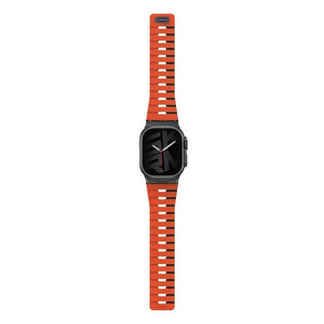 Apple Watch 7 45mm Skinarma Gemini Serisi TPU Magnetik Silikon Kordon