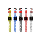 Apple Watch 7 45mm SkinArma Saido Sert PC Kasa Koruyuculu Silikon Kordon