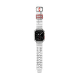 Apple Watch 7 45mm SkinArma Saido Sert PC Kasa Koruyuculu Silikon Kordon