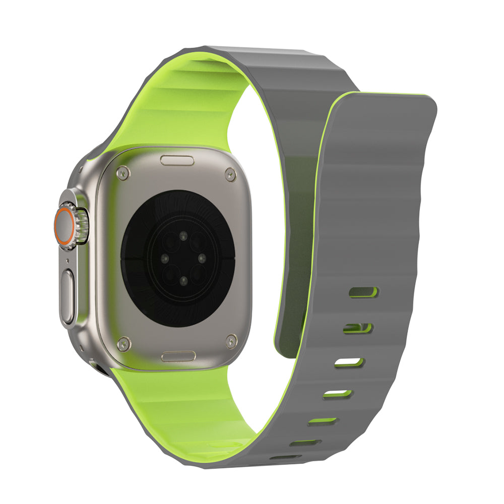 Apple Watch 7 45mm Wiwu Mag Secur Serisi Silikon Kordon