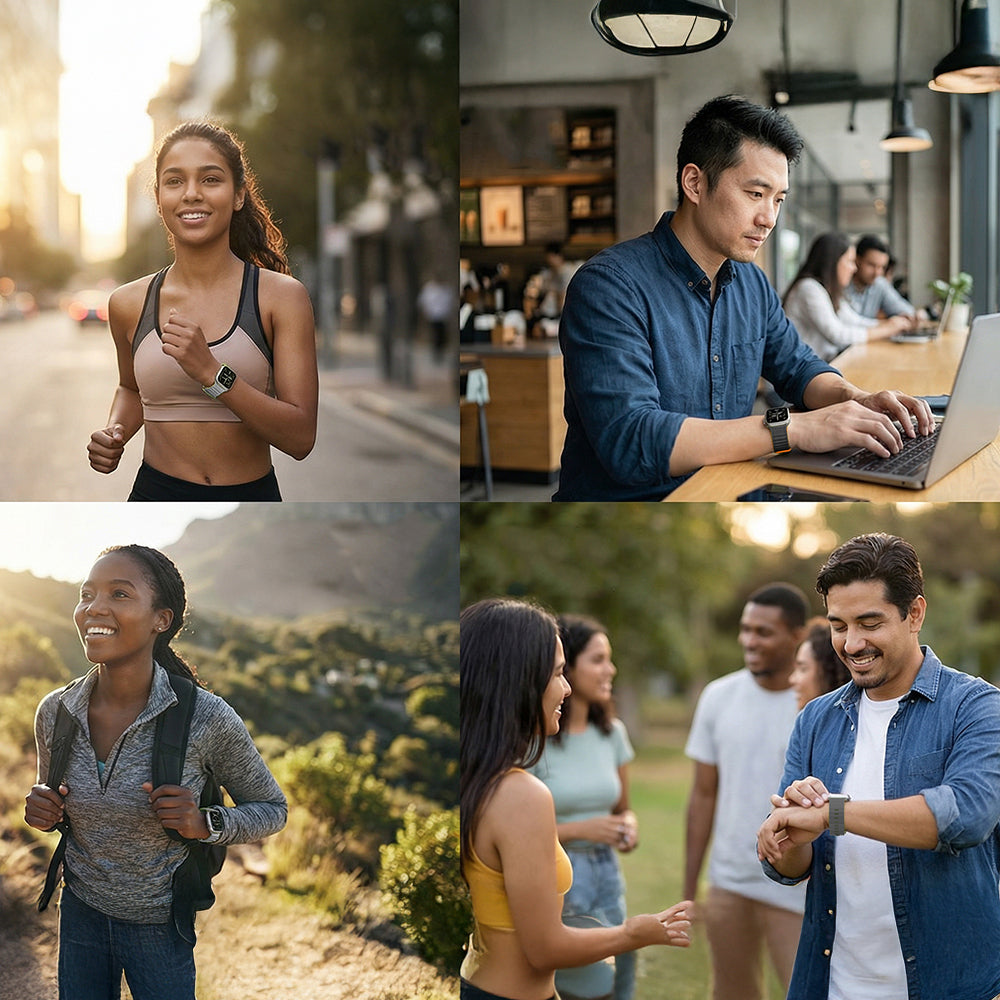 Apple Watch 7 45mm Wiwu Mag Secur Serisi Silikon Kordon