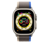 Apple Watch 7 45mm Wiwu Trail Loop Naylon Örgü İşlemeli Hasır Kordon Strap Kayış