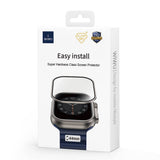 Apple Watch 7 45mm Wiwu Wi-JD106 Easy Install Akıllı Saat Temperli Cam Ekran Koruyucu