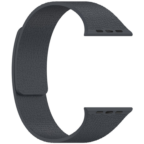 Apple Watch 7 45mm Zore KRD-136 Kabartma Desenli Silikon Kordon