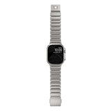 Apple Watch 7 45mm Zore KRD-152 Titanyum Silikon Kordon