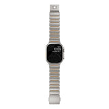 Apple Watch 7 45mm Zore KRD-152 Titanyum Silikon Kordon