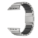 Apple Watch 7 45mm Zore KRD-152 Titanyum Silikon Kordon