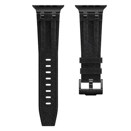 Apple Watch 7 45mm Zore KRD-153 Kot Kumaş Tasarımlı Kordon
