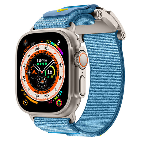 Apple Watch 7 45mm Zore KRD-154 Naylon Kumaş Hasır Örgülü Kordon