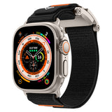 Apple Watch 7 45mm Zore KRD-154 Naylon Kumaş Hasır Örgülü Kordon