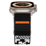 Apple Watch 7 45mm Zore KRD-154 Naylon Kumaş Hasır Örgülü Kordon