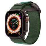 Apple Watch 7 45mm Zore KRD-154 Naylon Kumaş Hasır Örgülü Kordon