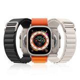 Apple Watch 7 45mm Zore KRD-74 Hasır Kordon