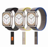 Apple Watch 7 45mm Zore KRD-77 Hasır Kordon