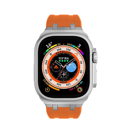 Apple Watch 7 45mm Zore KRD-89 Silikon Kordon