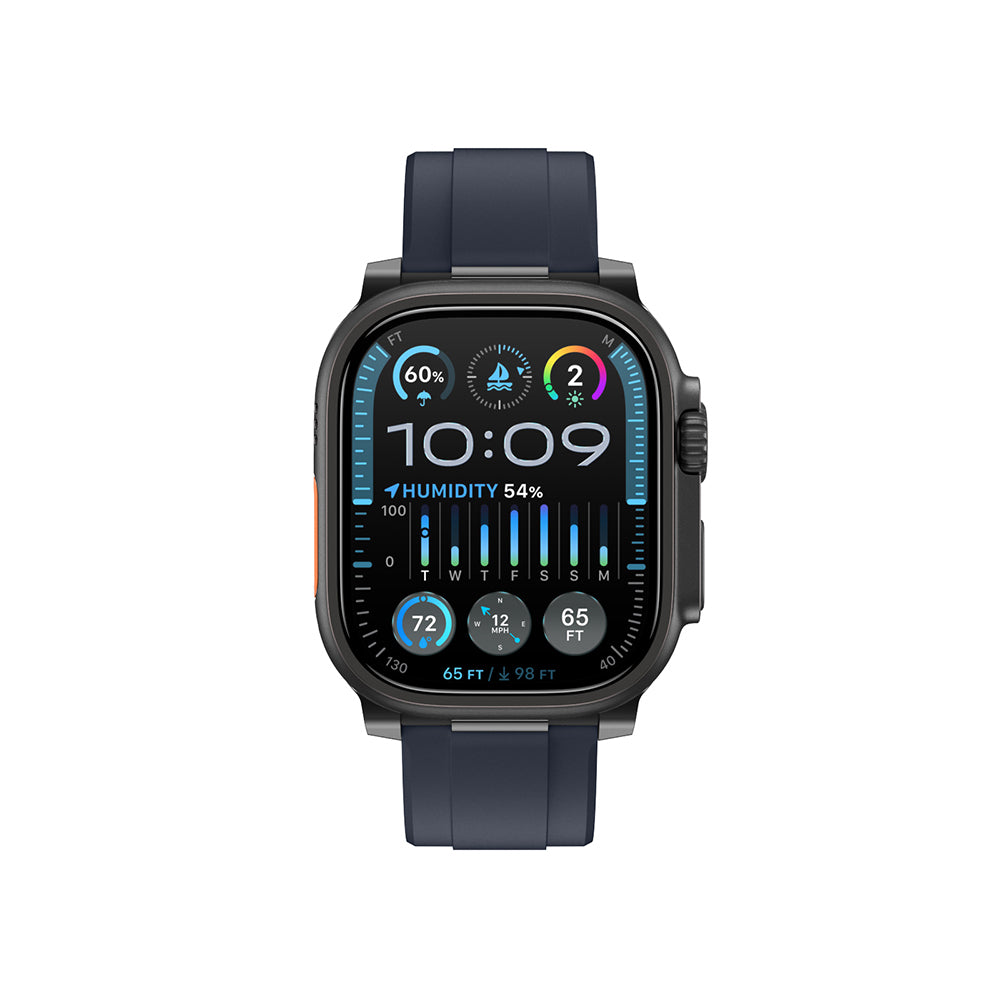 Apple Watch Ultra 49mm Amazingthing Radix AccuGuard Serisi Akıllı Saat Temperli Cam Ekran Koruyucu