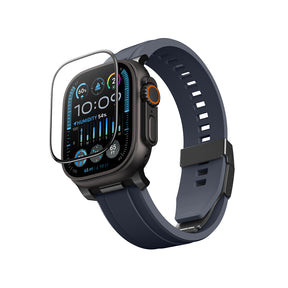 Apple Watch Ultra 49mm Amazingthing Radix AccuGuard Serisi Akıllı Saat Temperli Cam Ekran Koruyucu