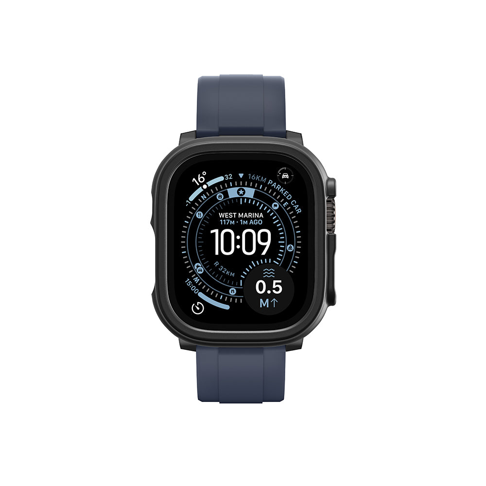 Apple Watch Ultra 49mm Amazingthing Radix Minimal FullGuard Sert PC Kasa ve Ekran Koruyucu