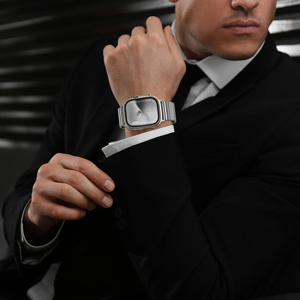 Apple Watch Ultra 49mm Amazingthing Titan Steel Metal Kordon