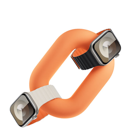 Apple Watch Ultra 49mm Benks Magnetik Tak Çıkar Silikon Strap Kayış
