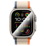 Apple Watch Ultra 49mm CaseWorld Alloy Serisi Safir Akıllı Saat Temperli Cam Ekran Koruyucu