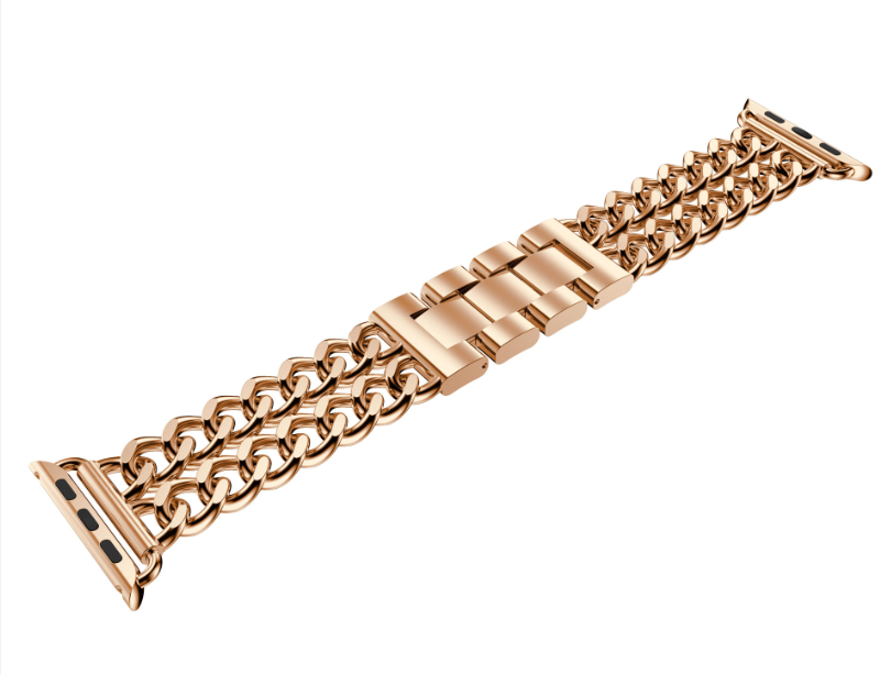 ​​​Apple Watch Ultra 49mm Kordon Cowboy Metal Strap Kayış