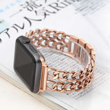 ​​​Apple Watch Ultra 49mm Kordon Cowboy Metal Strap Kayış