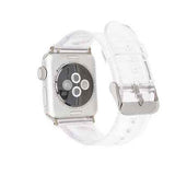Apple Watch Ultra 49mm Kordon KRD-13 Şeffaf Silikon Strap Kayış