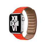 ​​​Apple Watch Ultra 49mm Kordon KRD-34 Deri Strap Kayış