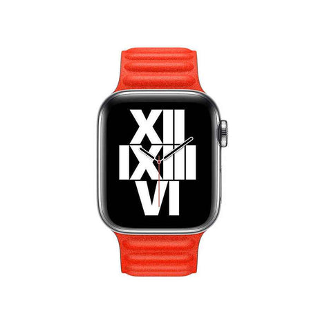 Apple Watch Ultra 49mm Kordon KRD-34 Deri Strap Kayış
