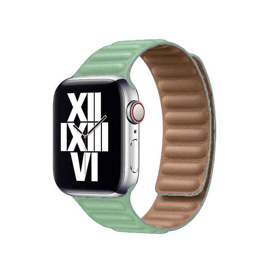 Apple Watch Ultra 49mm Kordon KRD-34 Deri Strap Kayış