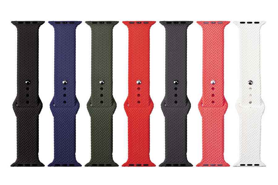 Apple Watch Ultra 49mm Kordon KRD-37 Silikon Strap Kayış