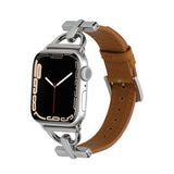 Apple Watch Ultra 49mm Kordon KRD-53 Deri Strap Kayış