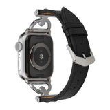 ​​​Apple Watch Ultra 49mm Kordon KRD-53 Deri Strap Kayış