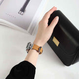 Apple Watch Ultra 49mm Kordon KRD-53 Deri Strap Kayış