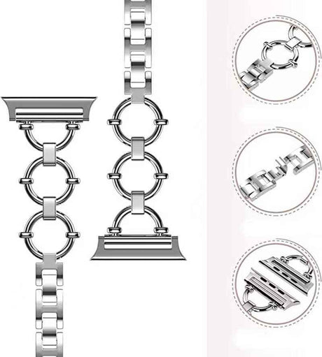 Apple Watch Ultra 49mm Kordon KRD-56 Metal Strap Kayış