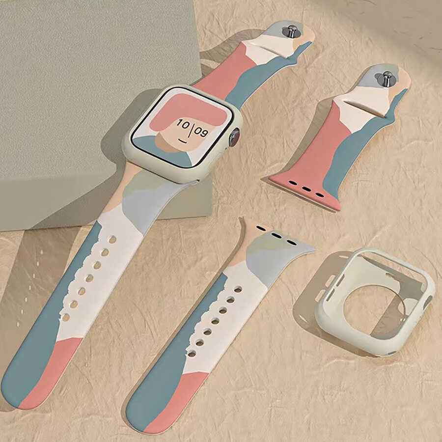 Apple Watch Ultra 49mm Kordon KRD-62 Silikon Strap Kayış