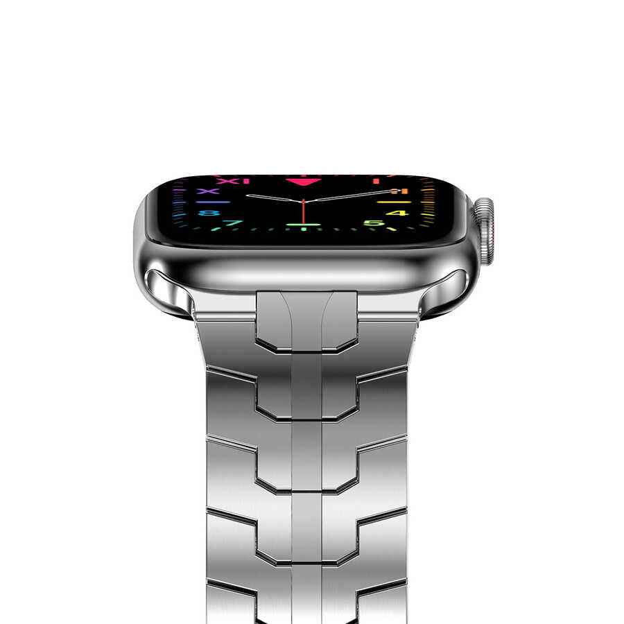 Apple Watch Ultra 49mm Kordon KRD-63 Metal Strap Kayış