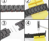 ​​​Apple Watch Ultra 49mm Kordon Mat Seramik Metal Strap Kayış