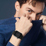 Apple Watch Ultra 49mm Kordon Wiwu Attleage Watchband Hakiki Deri Strap Kayış