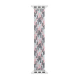 Apple Watch Ultra 49mm Kordon Wiwu Braided Solo Loop Contrast Color Large Strap Kayış
