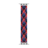Apple Watch Ultra 49mm Kordon Wiwu Braided Solo Loop Contrast Color Medium Strap Kayış