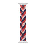 Apple Watch Ultra 49mm Kordon Wiwu Braided Solo Loop Contrast Color Medium Strap Kayış