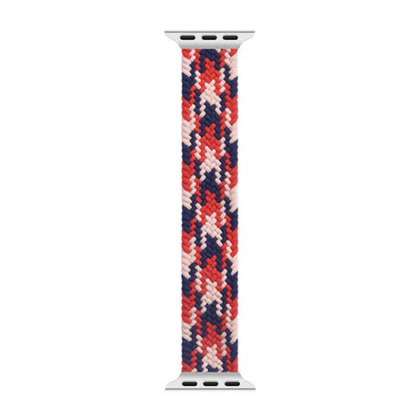 Apple Watch Ultra 49mm Kordon Wiwu Braided Solo Loop Contrast Color Medium Strap Kayış