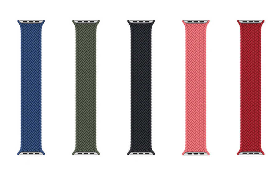 Apple Watch Ultra 49mm Kordon Wiwu Braided Solo Loop Large Strap Kayış