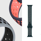 Apple Watch Ultra 49mm Kordon Wiwu Dual Color Sport Band Silikon Strap Kayış
