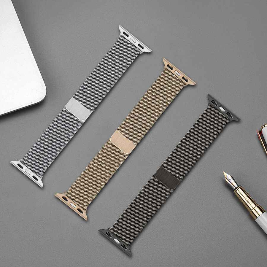 Apple Watch Ultra 49mm Kordon Wiwu Minalo Metal Strap Kayış