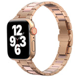 Apple Watch Ultra 49mm Kordon Wiwu Resin Steel Belt Metal Strap Kayış